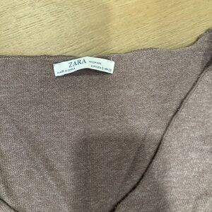 Very light and thin tan/nude long sleeve sweater